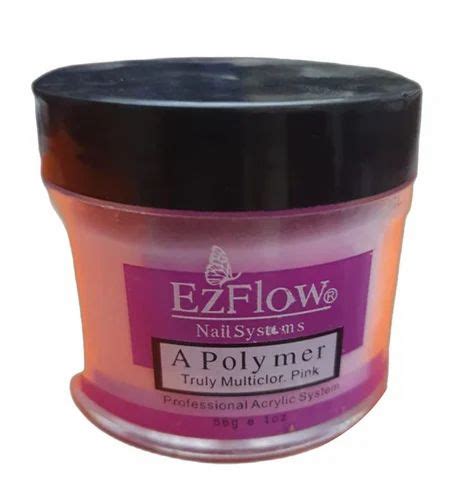 Polished Pink EZFLOW A Polymer Powder, For Parlour at Rs 450/jar in New ...