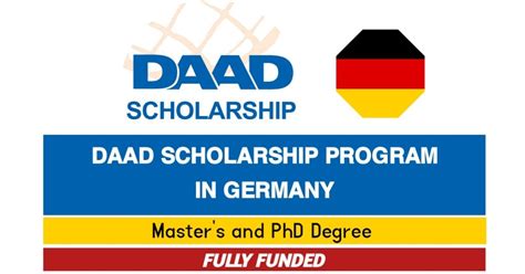 Daad Scholarships 2024 In Germany Fully Funded Artofit