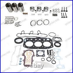 Tnv Engine Overhaul Rebuild Kit Fits For John Deere Gator D Xuv