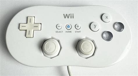 Official Nintendo Wii Classic Controller White Nintendo Wii