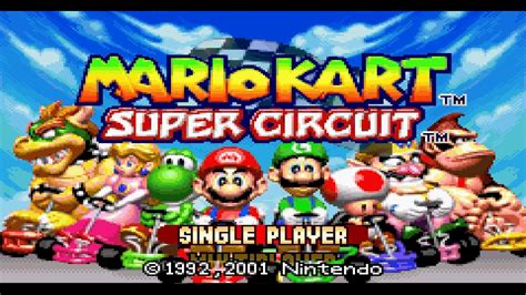 Mario Kart Super Circuitgba 150cc All Super Circuit Tracks Races