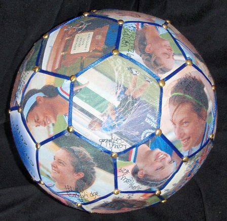 Photo Soccer Ball | Soccer gifts, Soccer crafts, Soccer