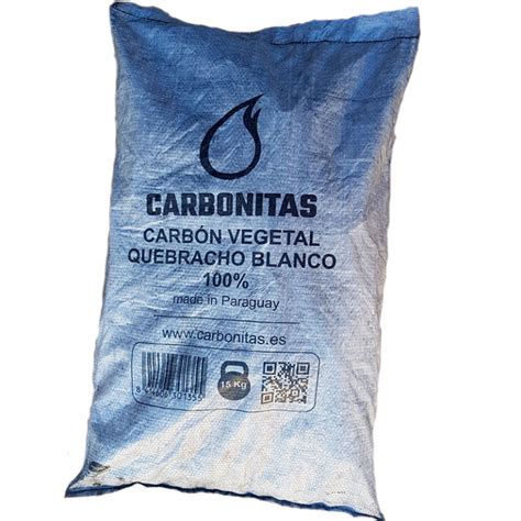 Carbonitas Carb N Vegetal Saco Kg Carbonitas Quebracho Blanco