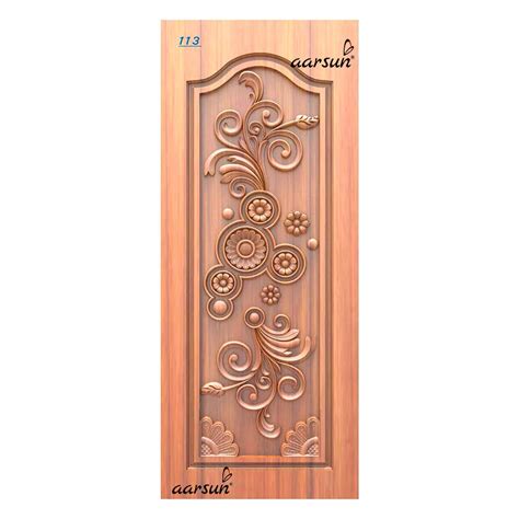 Nature Pattern Door Design-113