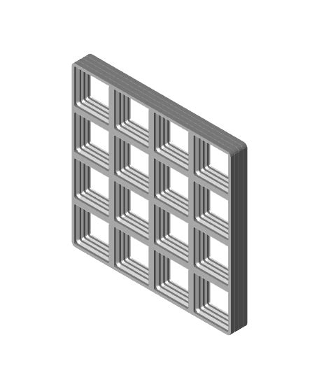 Gridfinity Stack Printing Baseplate 3d Model By Stu142 On Thangs