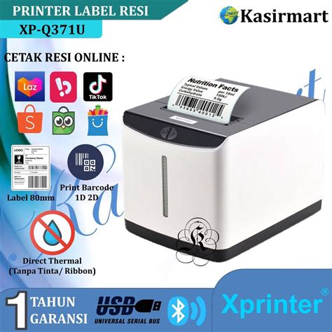 PRINTER BARCODE KASSEN DT 360 USB BLUETOOTH LABEL THERMAL Elektronik