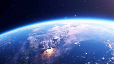 An Image Of The Earth From Space Background, Free Space Pictures ...