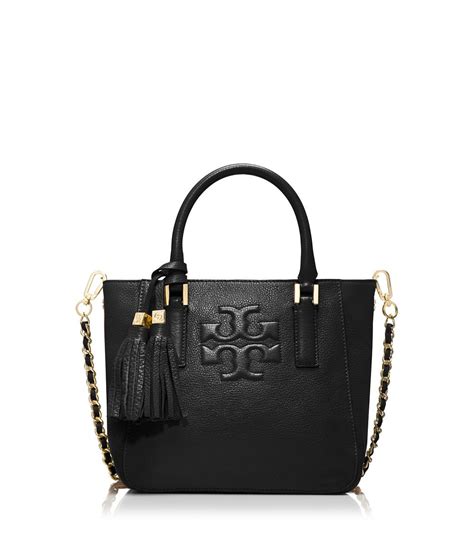 Tory Burch Thea Mini Bucket Bag In Black Lyst