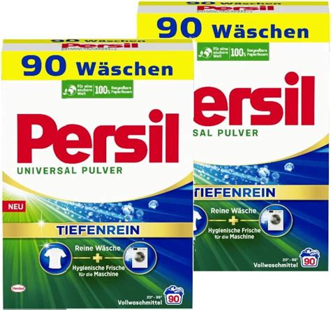 Persil Universal Pulver Tiefenrein Waschmittel Wl X