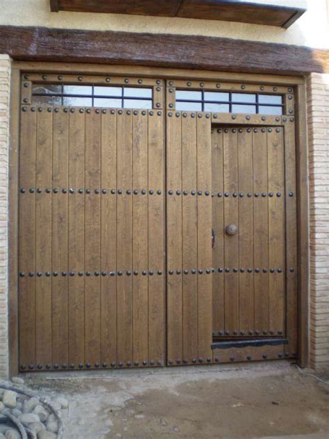 Puertas Rusticas De Madera Exterior Para Jardin