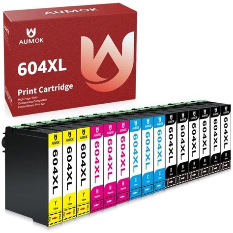 Xl Cartouches D Encre Aumok Compatible Avec Epson Xl Ananas