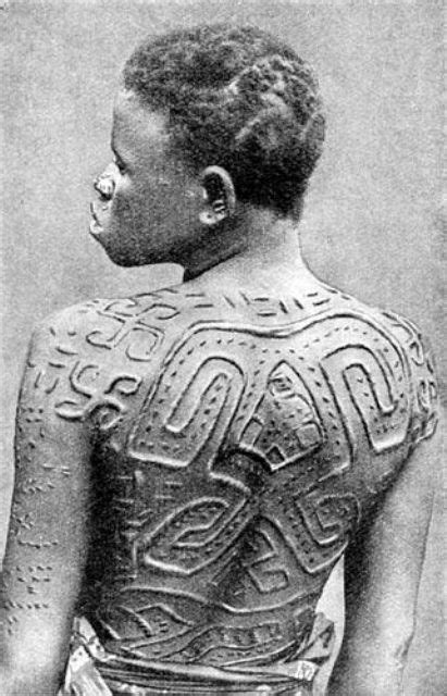 Body Modification Scarification Mayanthropology