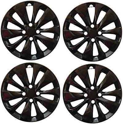 Arun Car Wheel Cover Full Black For Baleno Inch Pc Amazon In