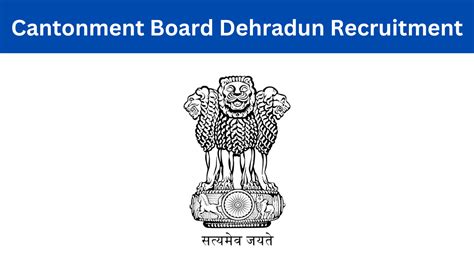 Cantonment Board Dehradun 5 Resident Medical Officer Nursing Orderly