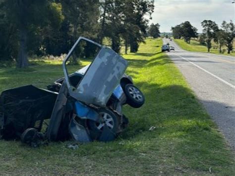 Una Mujer Argentina Muri Al Volcar El Auto En El Que Viajaba Por Una