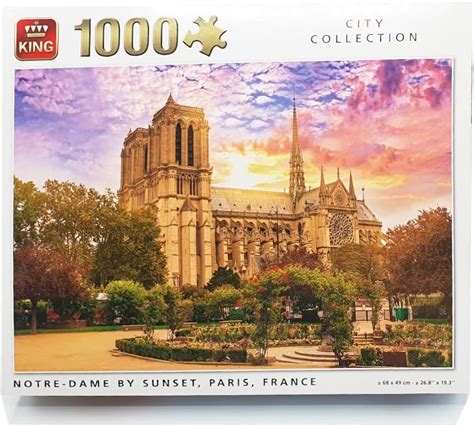 Puzzle King 56098 Kathedrale Notre Dame De Paris De Ville En France