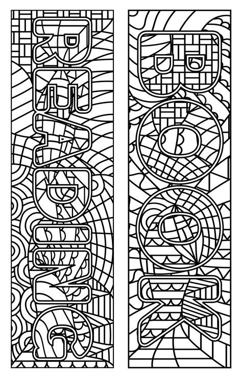 Zentangle Bookmarks Zentangle Bookmarks Printable Free Printable