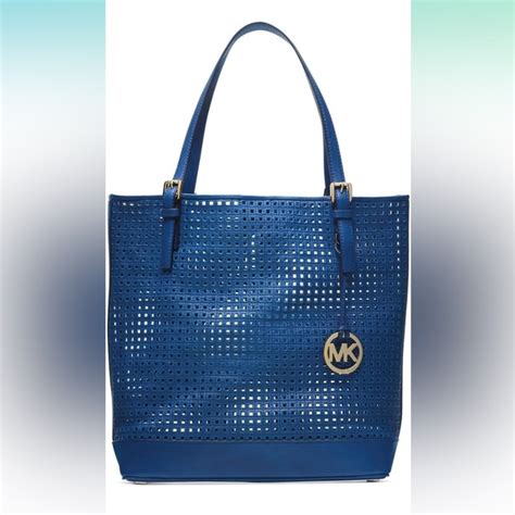 Michael Kors Bags Michael Kors Bridget Large Tote Sapphire Poshmark