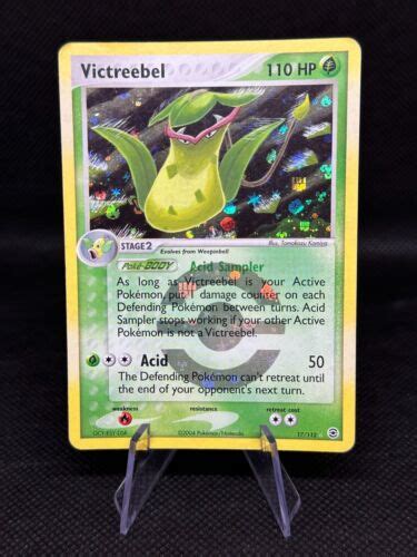 Victreebel 17 112 Holo Rare Reverse Holo Ex Fire Red Leaf EBay