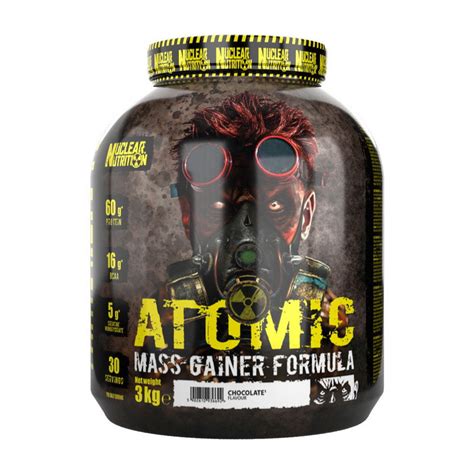 Atomic Mass Gainer Formula (3 Kg, Strawberry) — Купить Недорого на Bigl ...