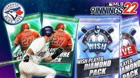 MLB 9 Innings 22 AMAZING BATTER SIGNATURE Wish Player Packs