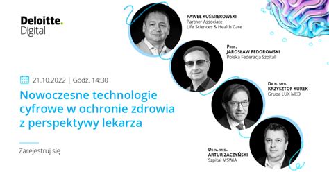 Nowoczesne Technologie Cyfrowe W Ochronie Zdrowia Polska Federacja