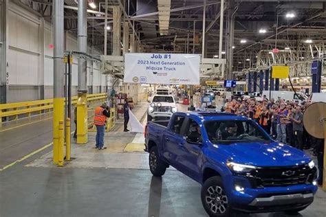 2023 Chevy Colorado, GMC Canyon Production Under Way: Video