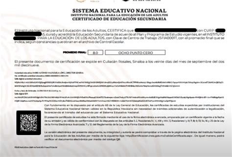 D Nde Puedo Obtener Certificados De Secundaria En L Nea