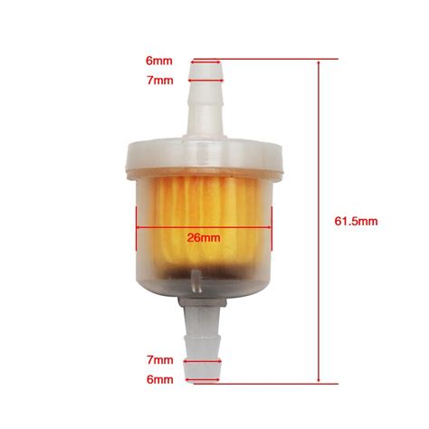 Alconstar Motocykl Mm Paliwo Gazowe Filtr Rura Paliwowa M Przewodu