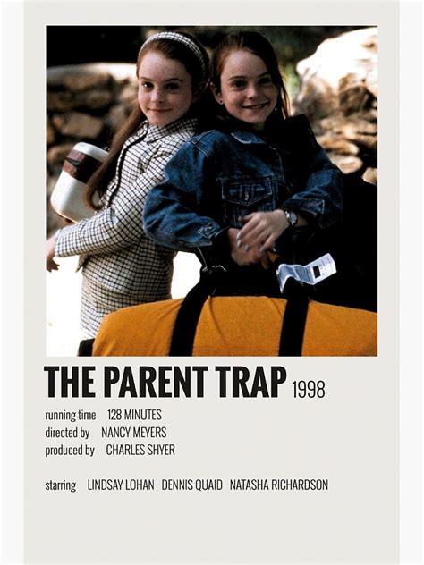 "The Parent Trap Movie Poster" Poster for Sale by immixrl | Redbubble