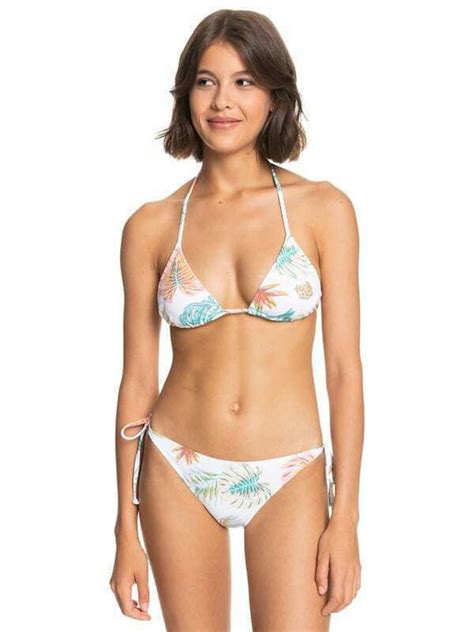 Roxy Tiki Ti Set Bikini Floral Erjx Wbb Skroutz Gr