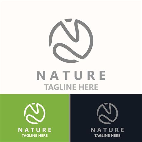 Dise O De Logotipo De Nature Leave Vector Plant Eco Style Colecci N