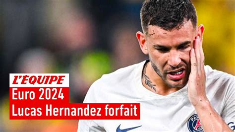 Équipe de France vs PSG La blessure de Lucas Hernandez coup dur pour