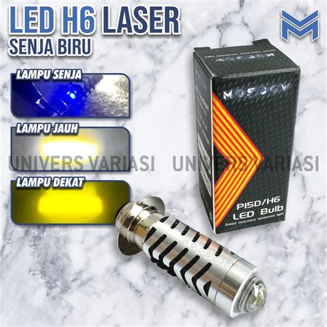 Jual Lampu LED H6 UNIVERSAL UNTUK MATIC BEBEK LAMPU UTAMA LED BHOLAM