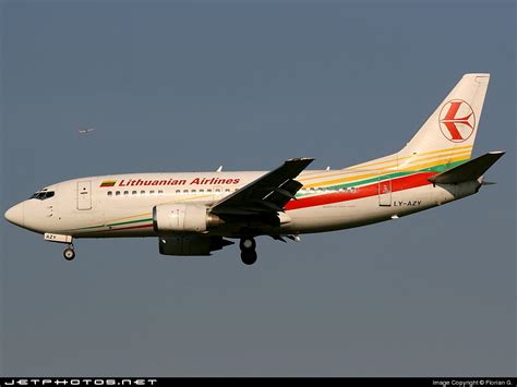 LY AZY Boeing 737 548 Lithuanian Airlines Florian G JetPhotos