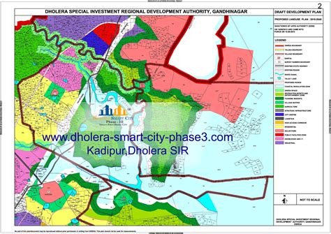 Map Of Kadipur Dholera Sir Smart City Map Village Map