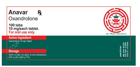 Anavar – Flor Medico Laboratories