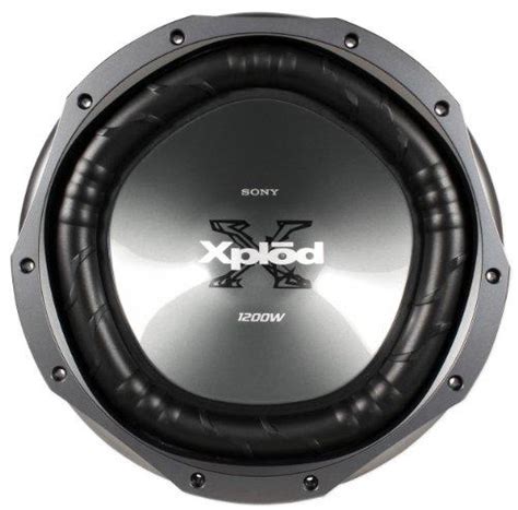 Sony Xplod Speaker Series 12 1000 Watt Single 4 Ohm Sony Xplod Sony Car Audio