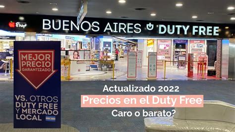 PRECIOS En El Duty Free Del Aeropuerto De Ezeiza 2022 YouTube