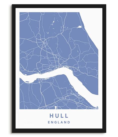 Hull, England – Map – Plume