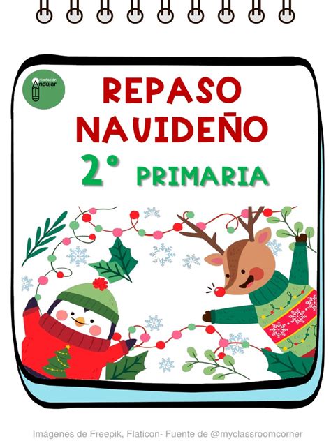 Cuaderno De Navidad Orientación Andújar Segundo Primaria Pdf