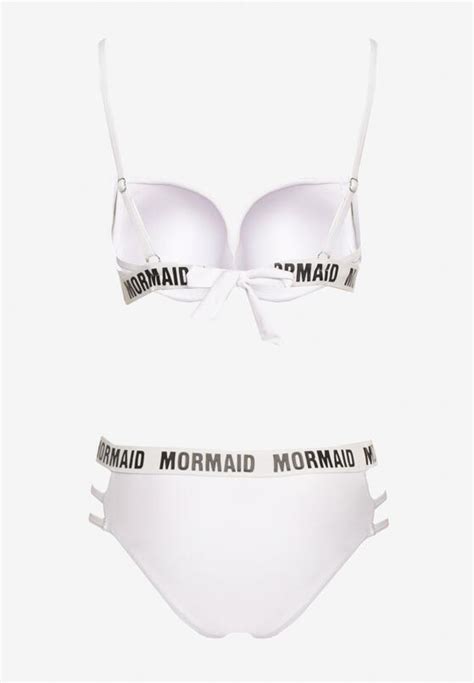 Costum De Baie Bikini Alb Born2be