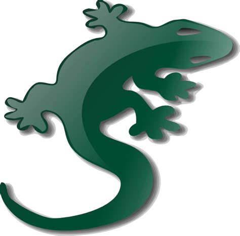 Lizard Clip Art at Clker.com - vector clip art online, royalty free ...