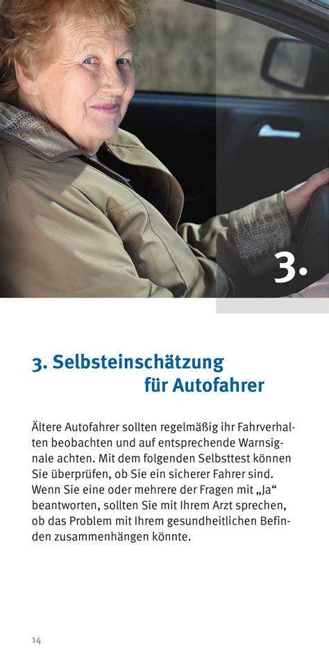 Brosch Re Sicher Auto Fahren Im Alter Alzheimer Forschung Initiative