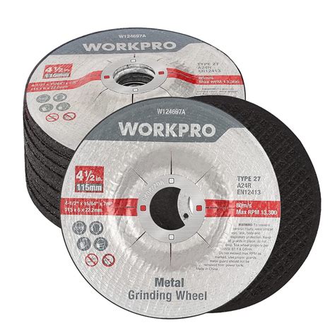 Workpro Metal Grinding Wheels For Angle Grinders India Ubuy