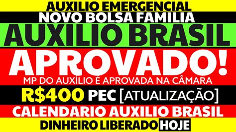 Calendário Auxílio Brasil 2021 Hoje 26 11 Instituto Montanari