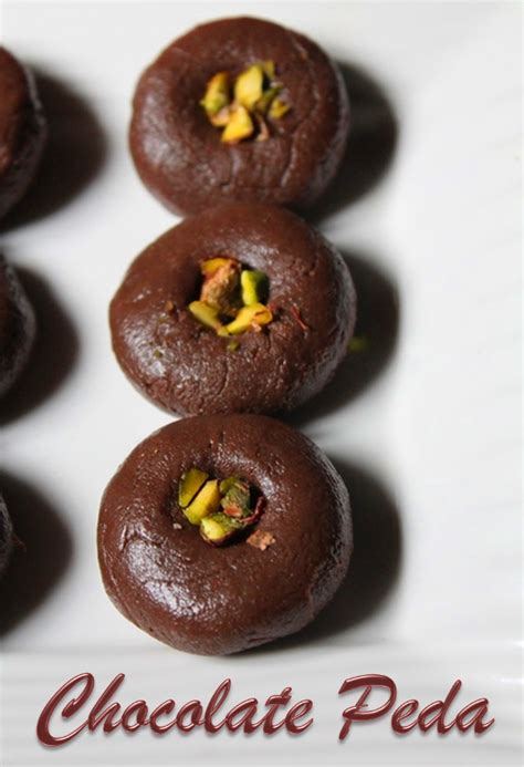 Chocolate Peda Recipe Chocolate Milk Peda Recipe Yummy Tummy