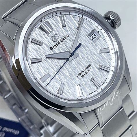 Fs Bnib Grand Seiko Evolution White Birch Hi Beat Hours Mm