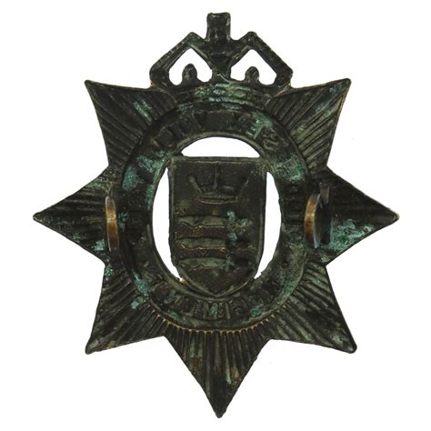 Middlesex Volunteer Regiment Ww1 Vtc Cap Badge