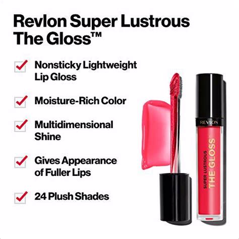 Revlon Super Lustrous Lip Gloss Dusk Darling Nedysia